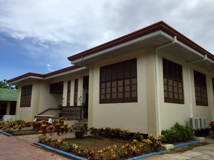 The reconstructed school housing the newly opened the Museo Central ng Pulilan.